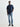 LANIUS MEN T-Shirt Regular aus Bio-Baumwolle in dark navy - Modelansicht