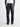 LANIUS MEN Straight Jeans aus Bio-Baumwolle in smoke black denim - Rückansicht