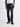 LANIUS MEN Straight Jeans aus Bio-Baumwolle in smoke black denim - Frontansicht