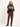 LANIUS Damen Norweger Pullover aus Bio-Schurwolle und Bio-Bauwolle in bitte chocolate - Modelansicht