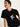 LANIUS Damen Statementshirt Bird aus Bio-Baumwolle in black - Detailansicht