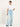 LANIUS Damen Wide Jeans aus Bio-Baumwolle in light blue denim - Modelansicht