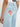 LANIUS Damen Wide Jeans aus Bio-Baumwolle in light blue denim - Detailansicht